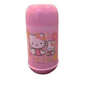 Hello Kitty Pink Floral Thermos Vintage 2K